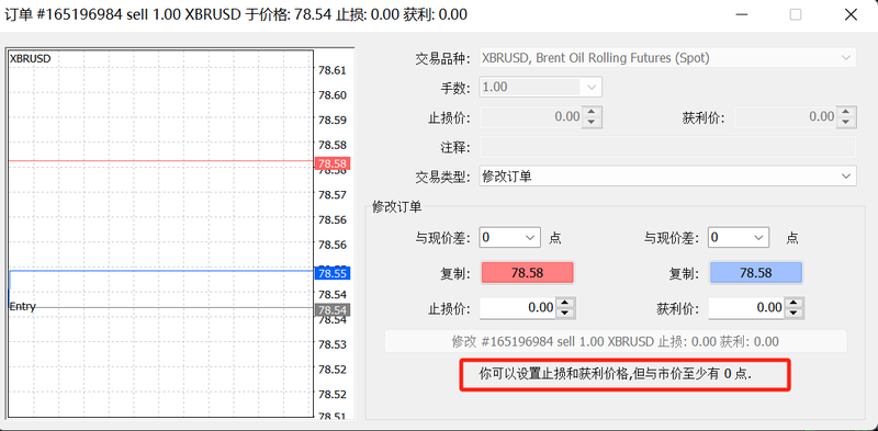 TMGM原油止损距离是多少