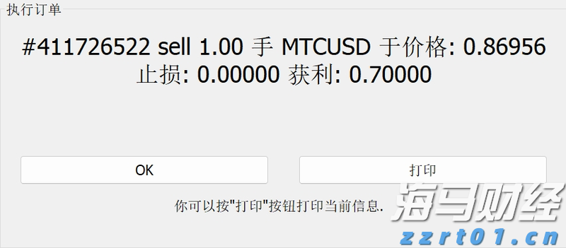 TMGM MT4电脑PC端怎么设置止盈